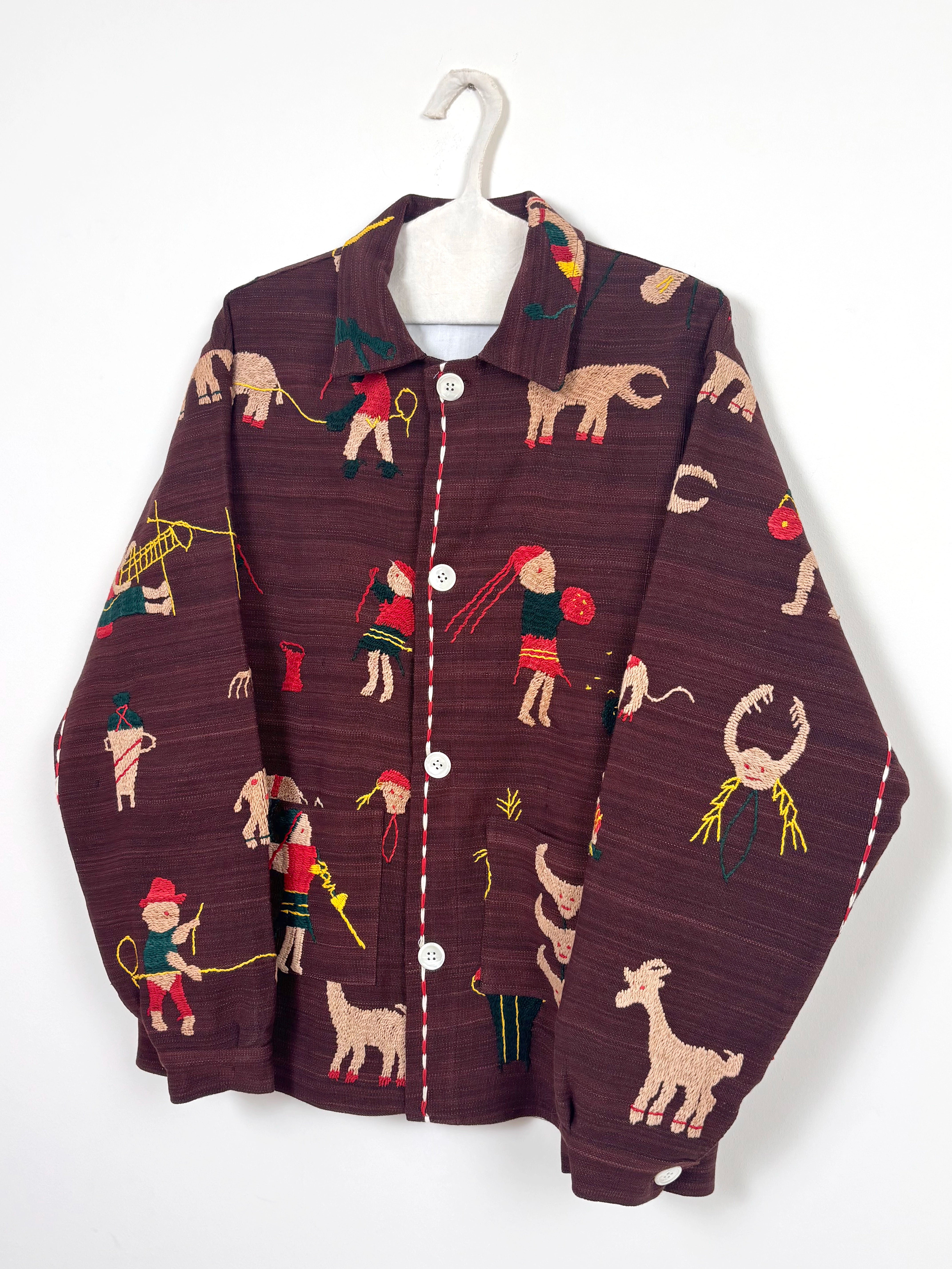 Big tree scene jacket limited edition - Man fit (XL size)
