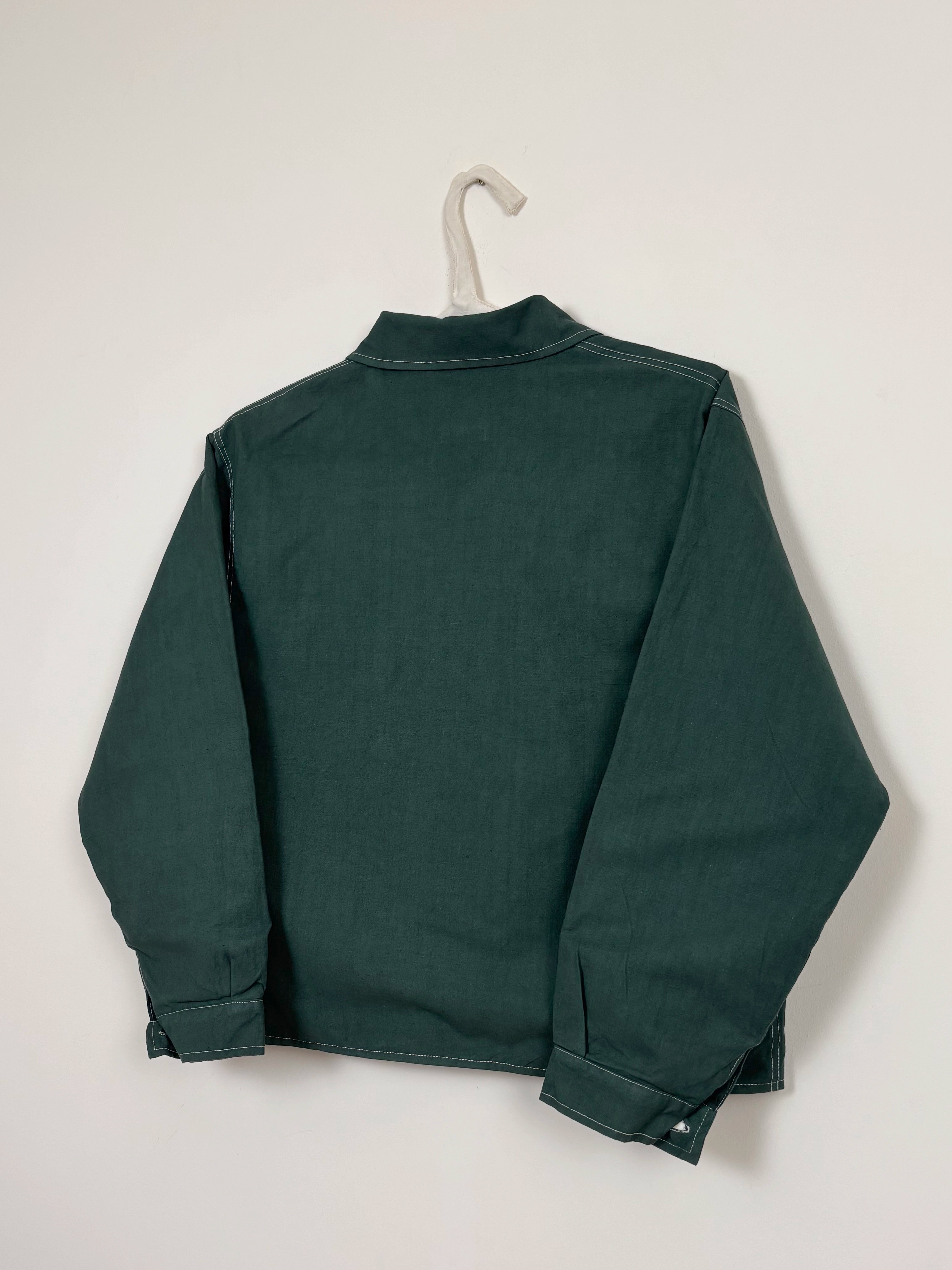 Green dyed jacket