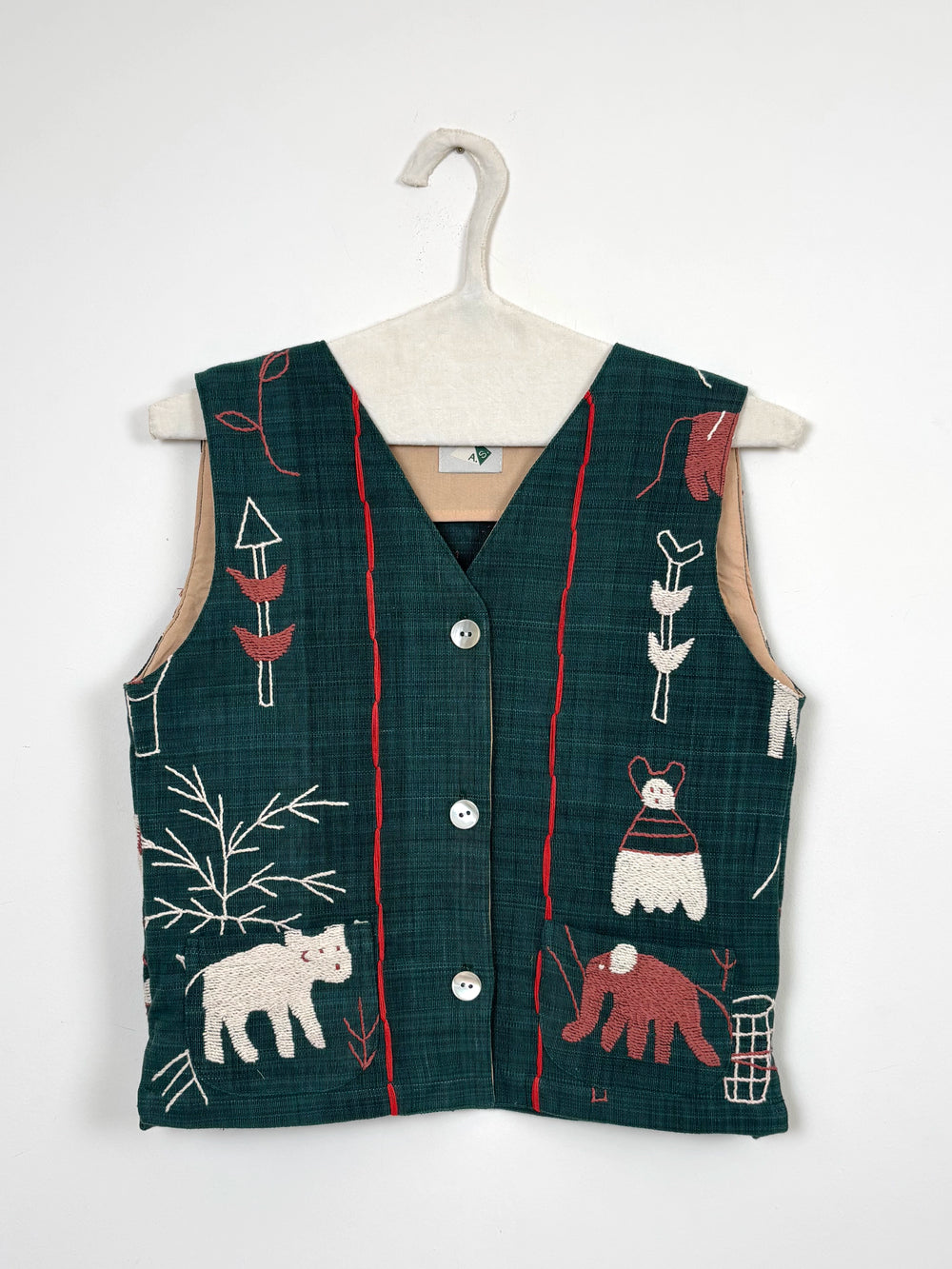 Many animals scene vest - Limited edition