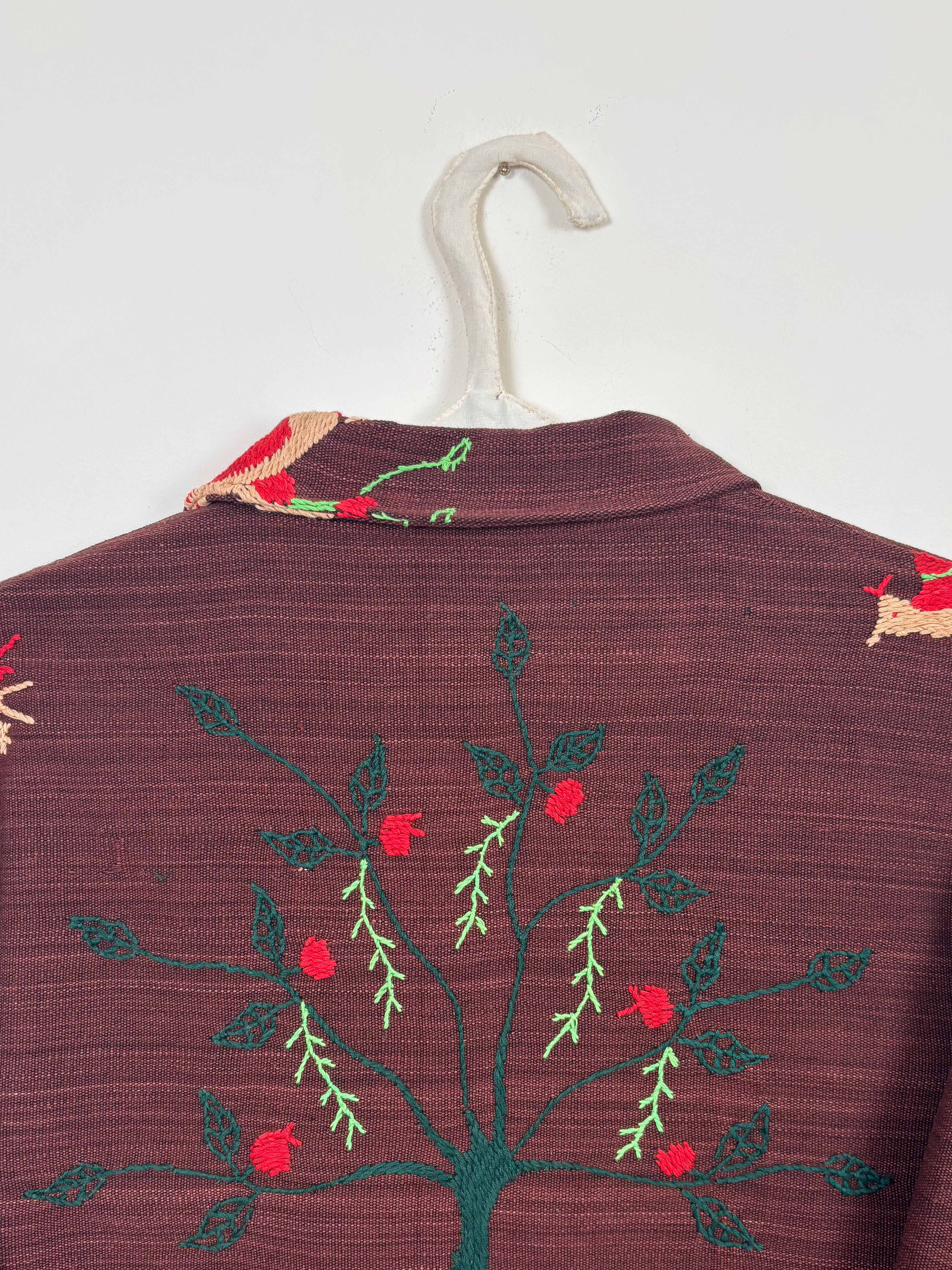 Green tree scene jacket (Large size) - Limited edition