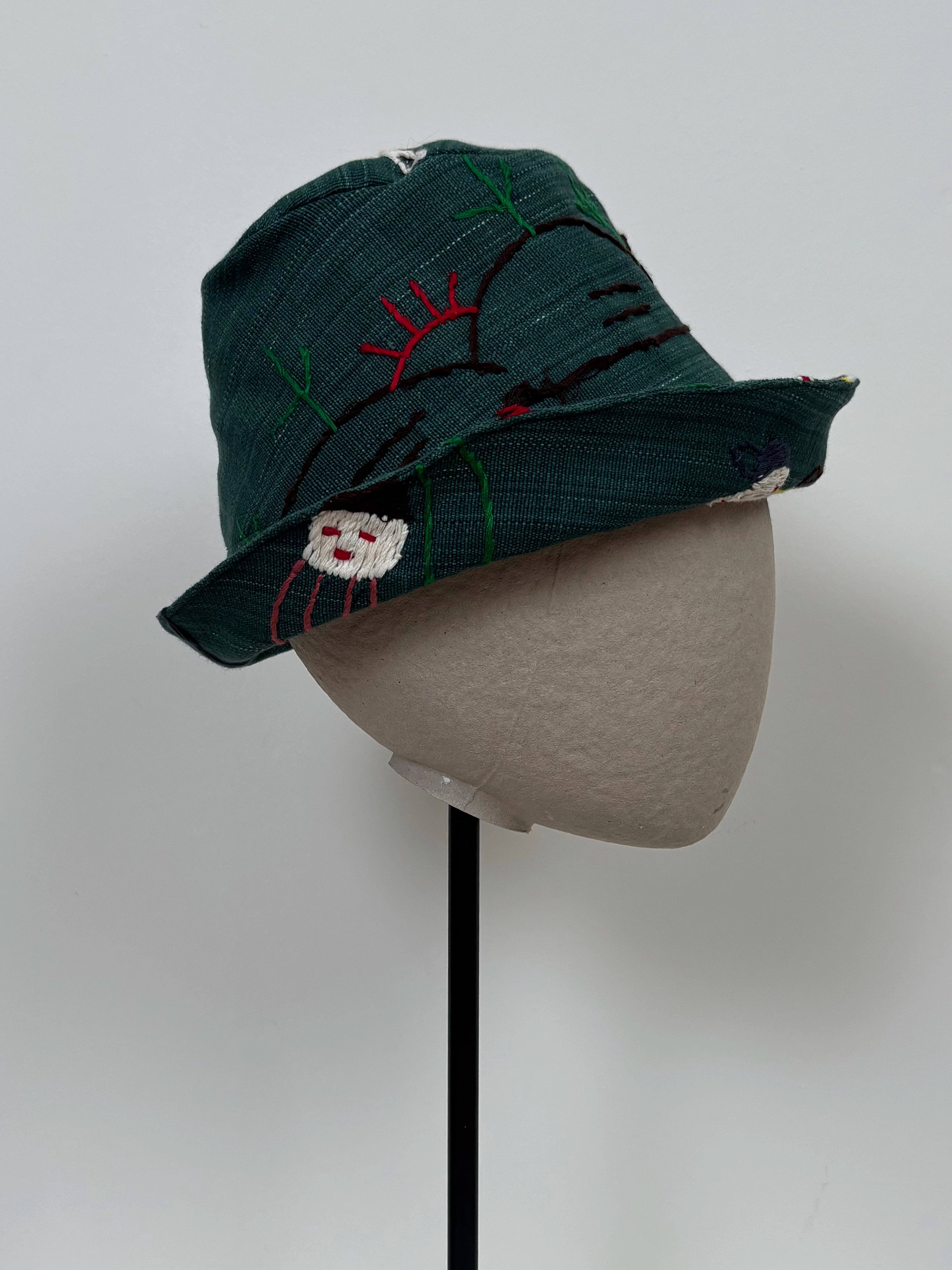 Sunset scene hat
