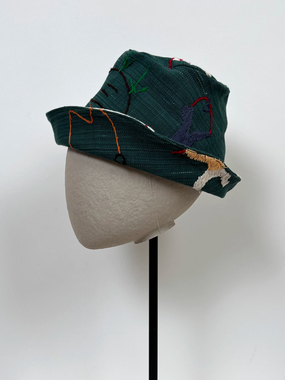 Sunset scene hat