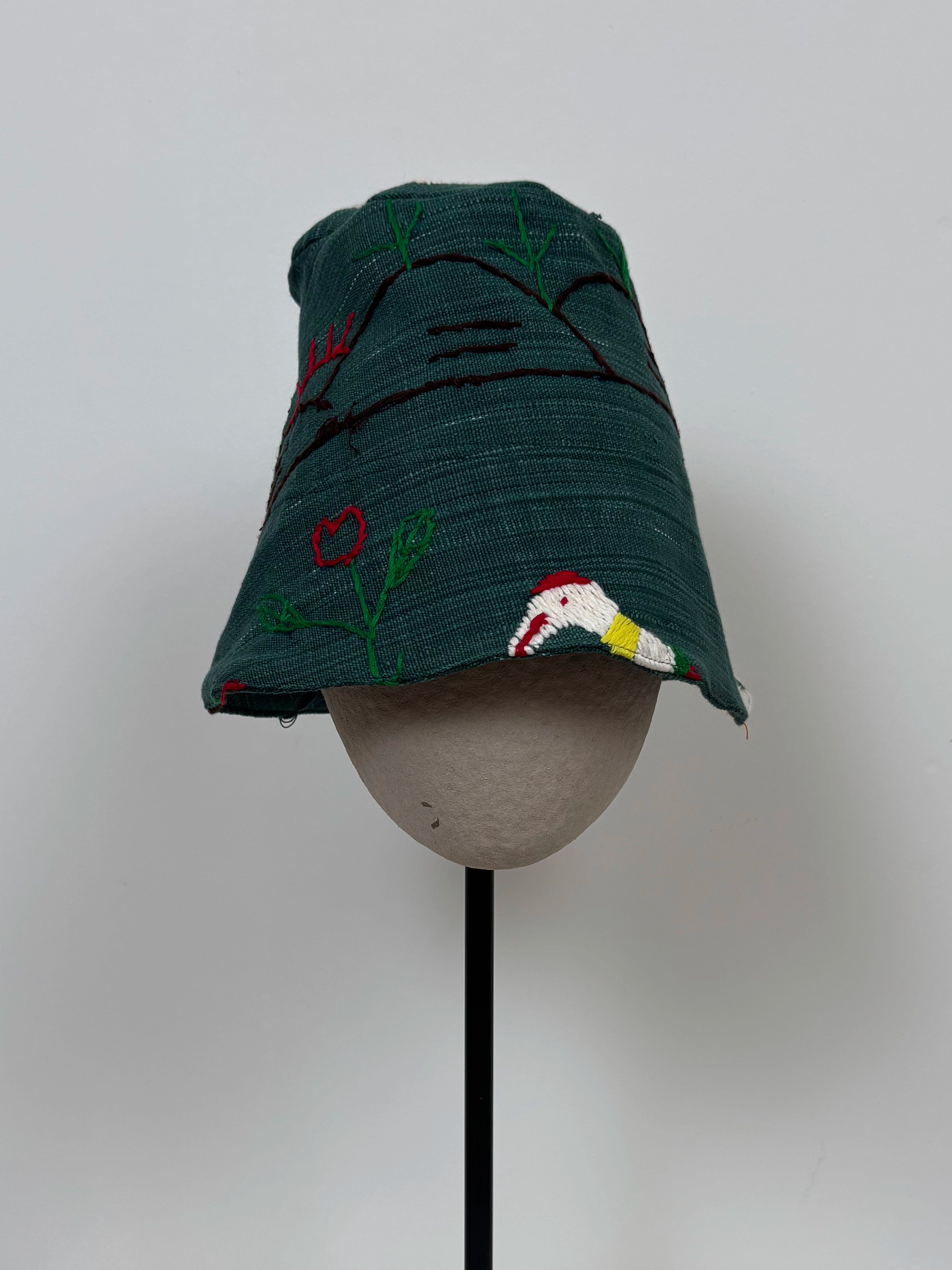 Sunset scene hat