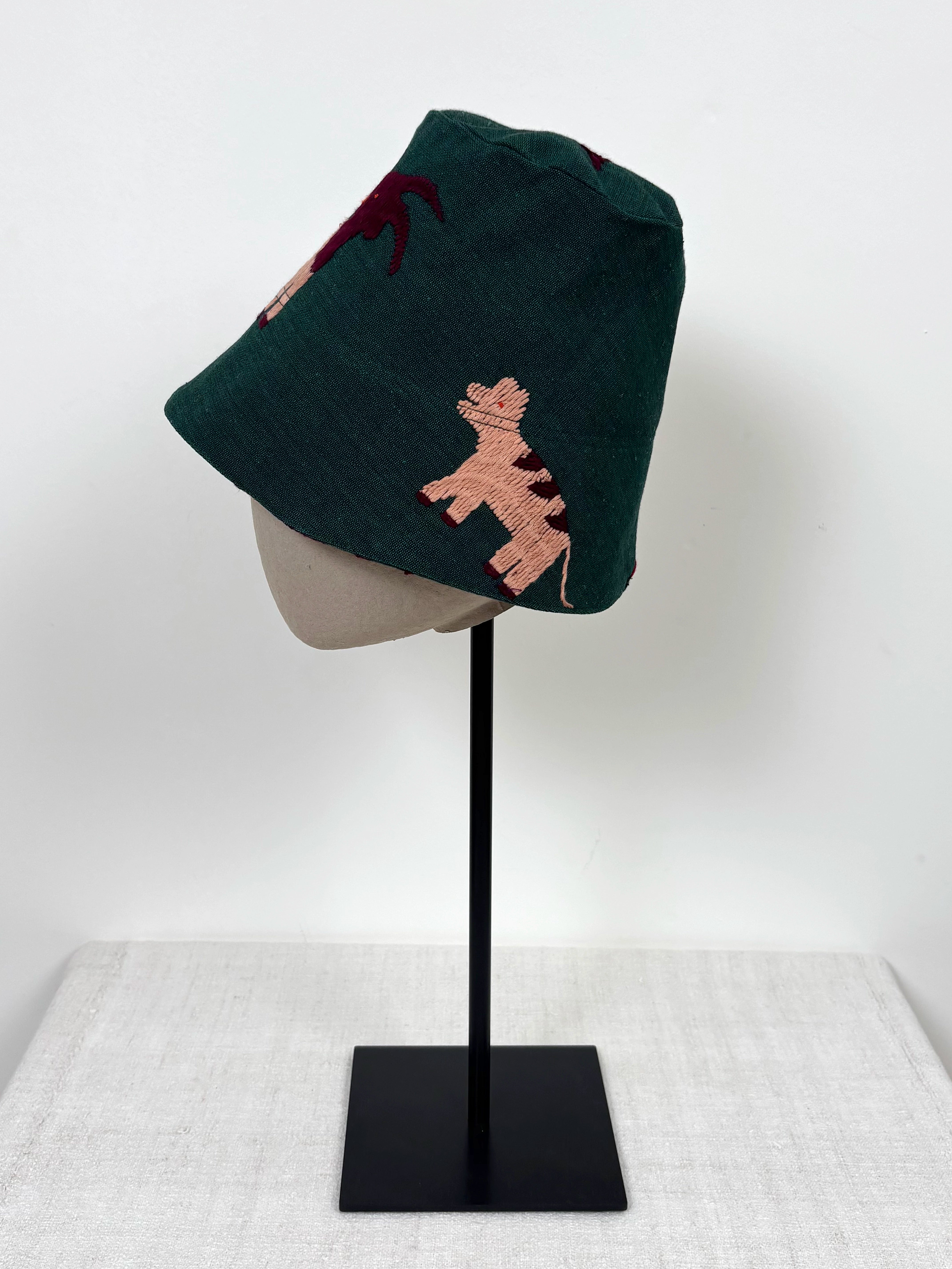 Little Goat scene hat