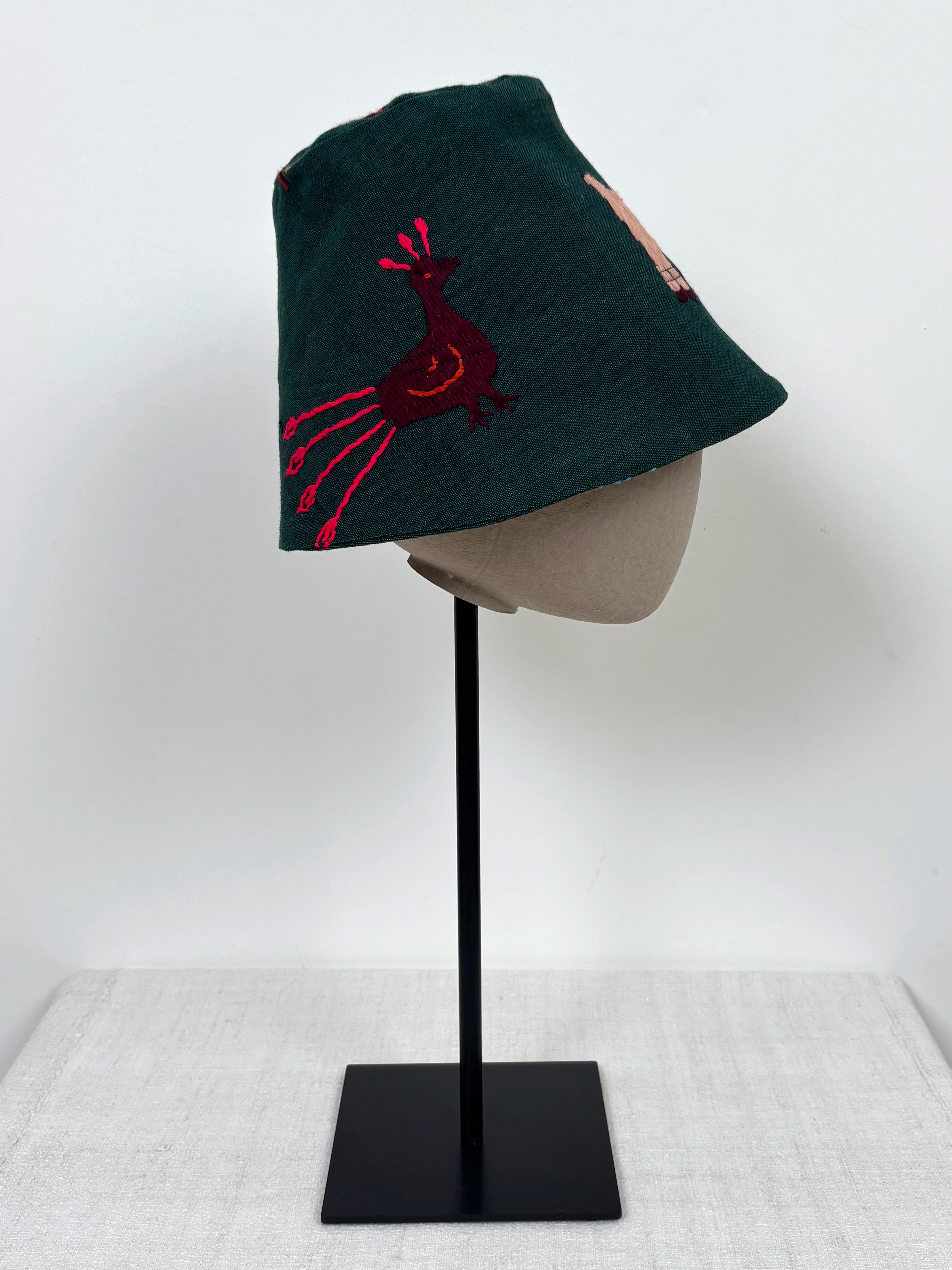 Little Goat scene hat