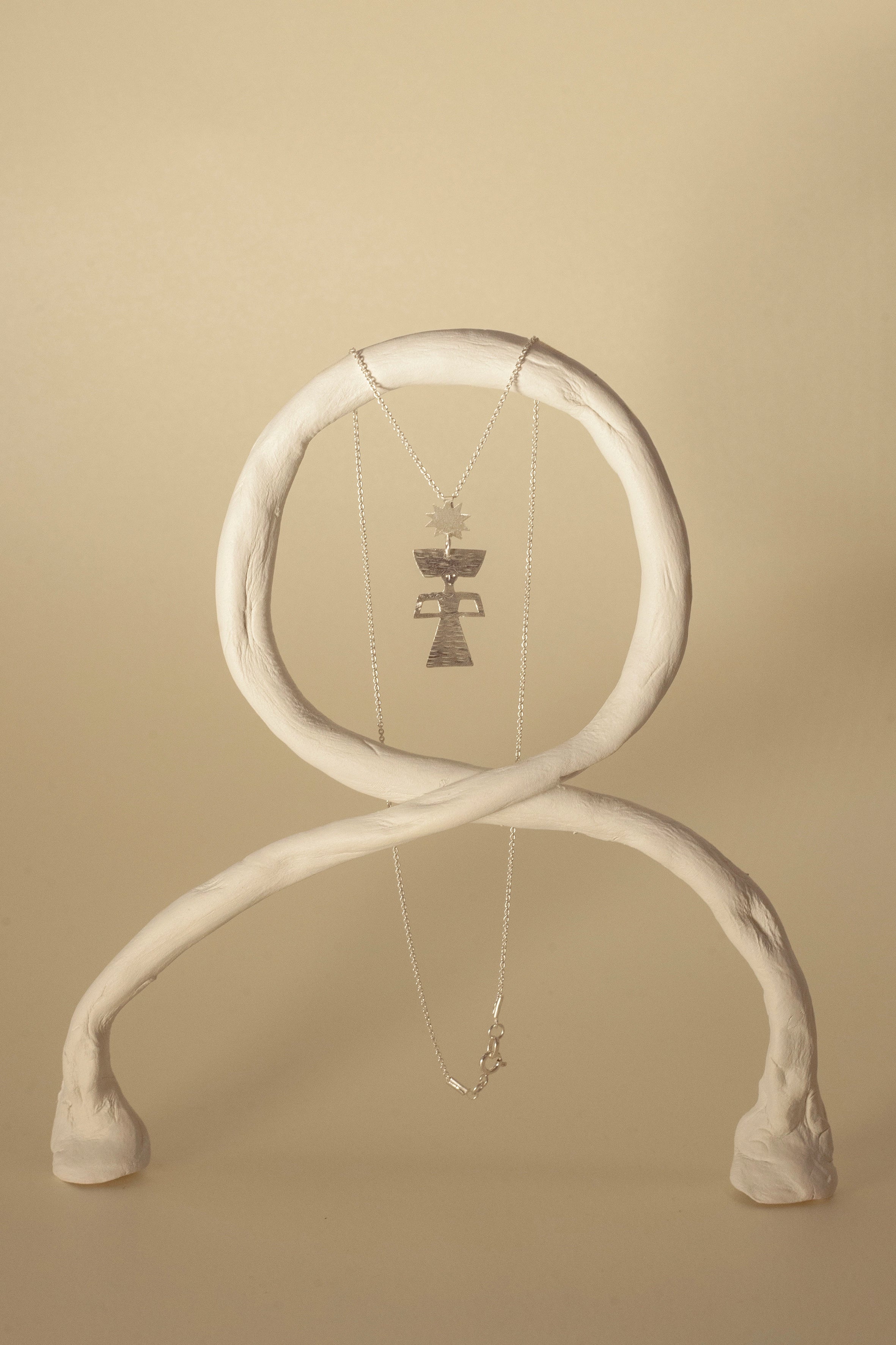 Julieta silver pendant