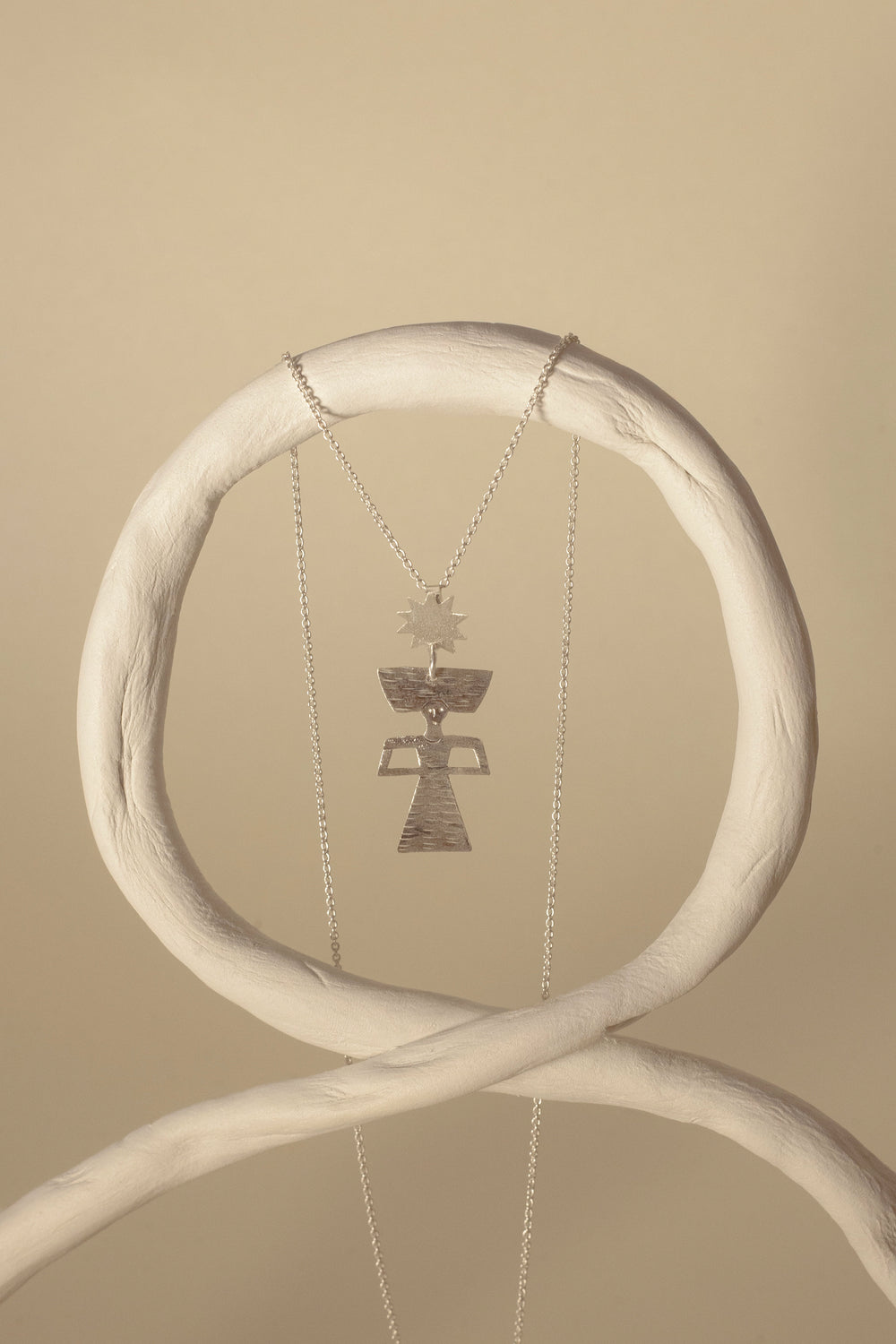 Julieta silver pendant