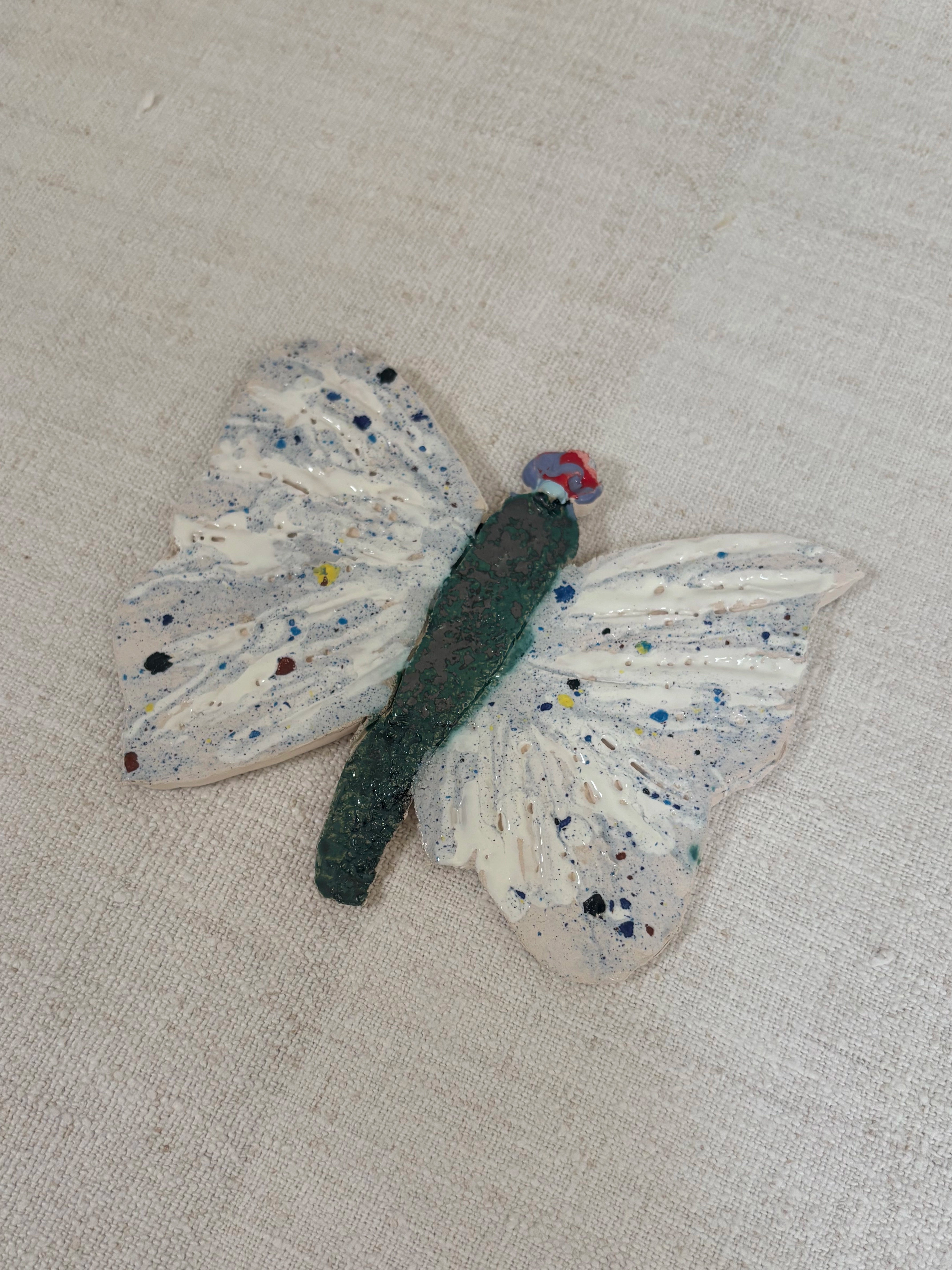 White butterfly - Mike Swaney