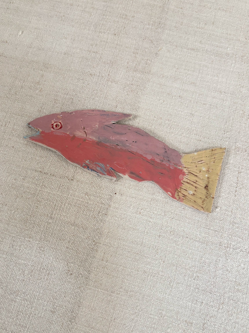 Pink long Fish - Mike Swaney