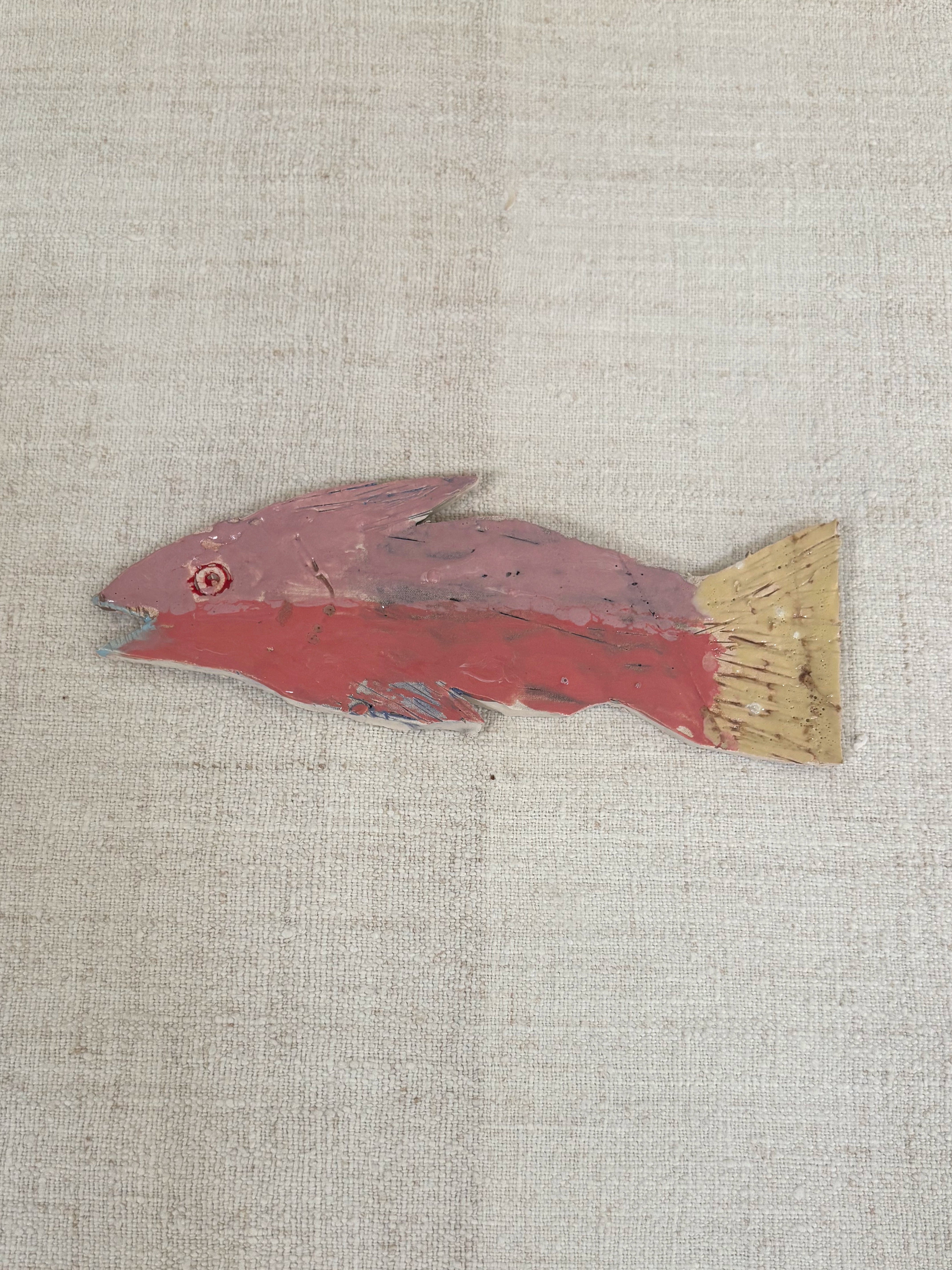 Pink long Fish - Mike Swaney