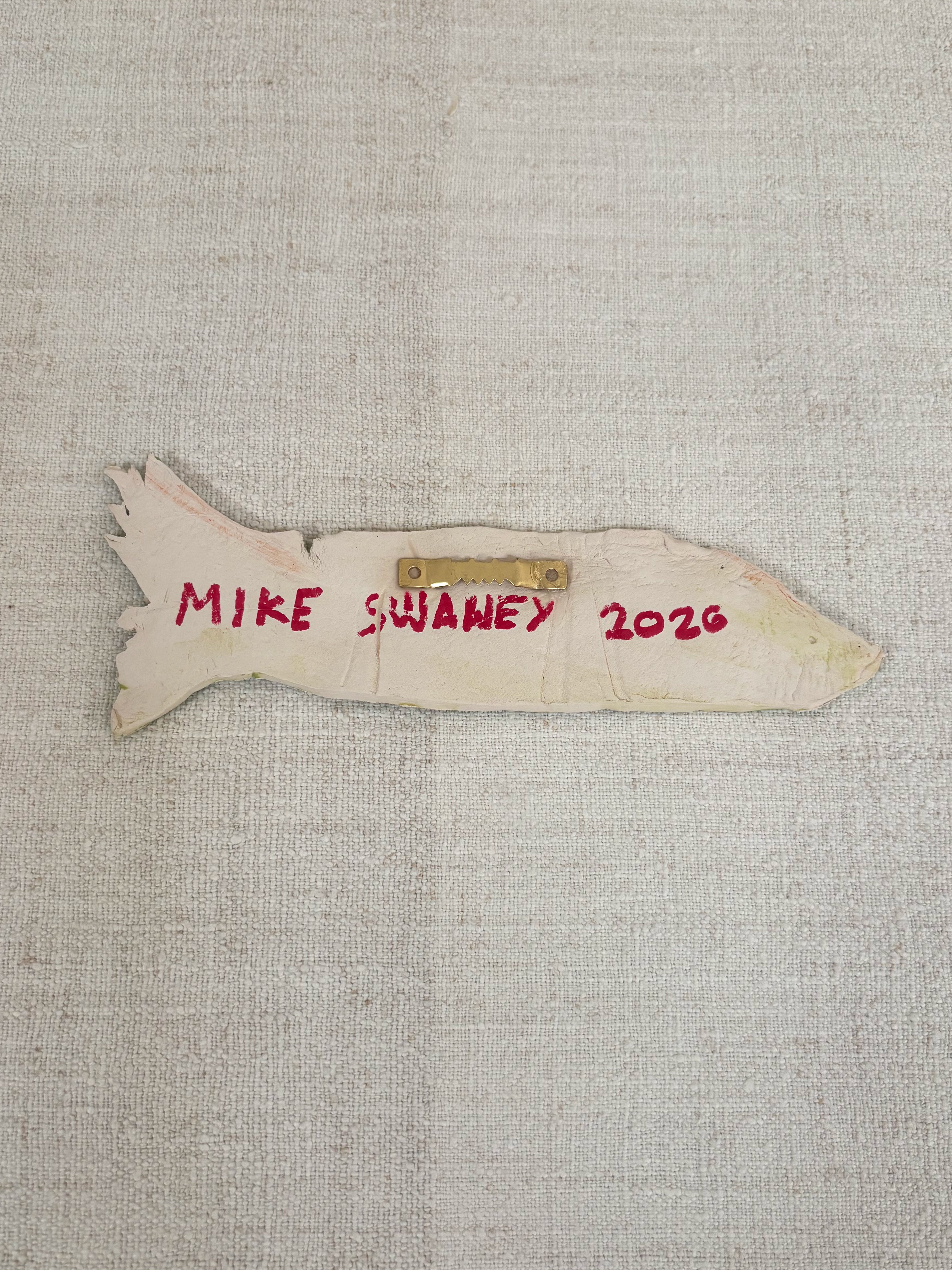 Pink dots long Fish - Mike Swaney