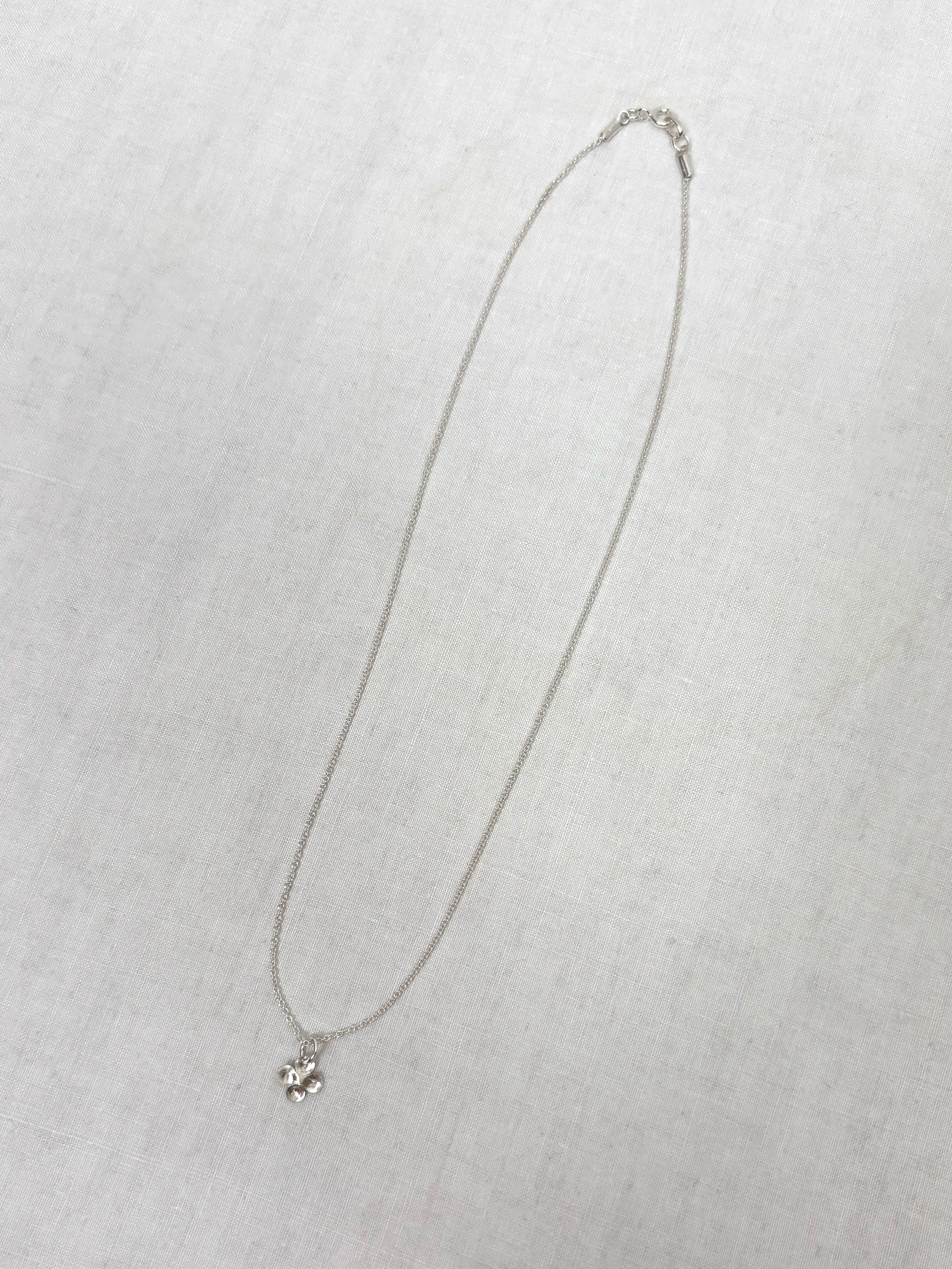 Alba S silver pendant