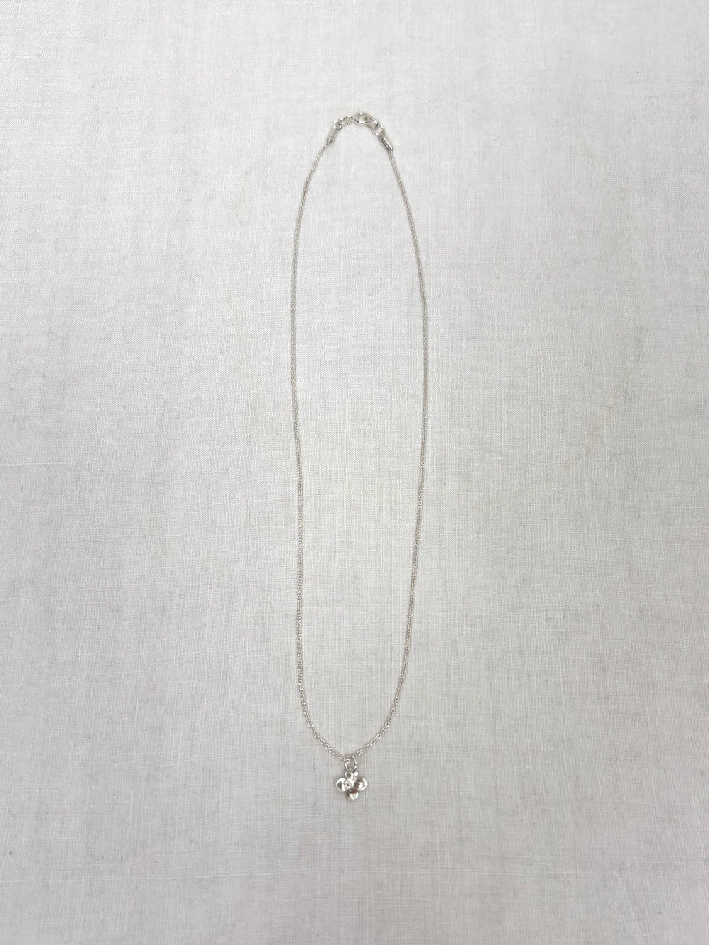 Alba S silver pendant