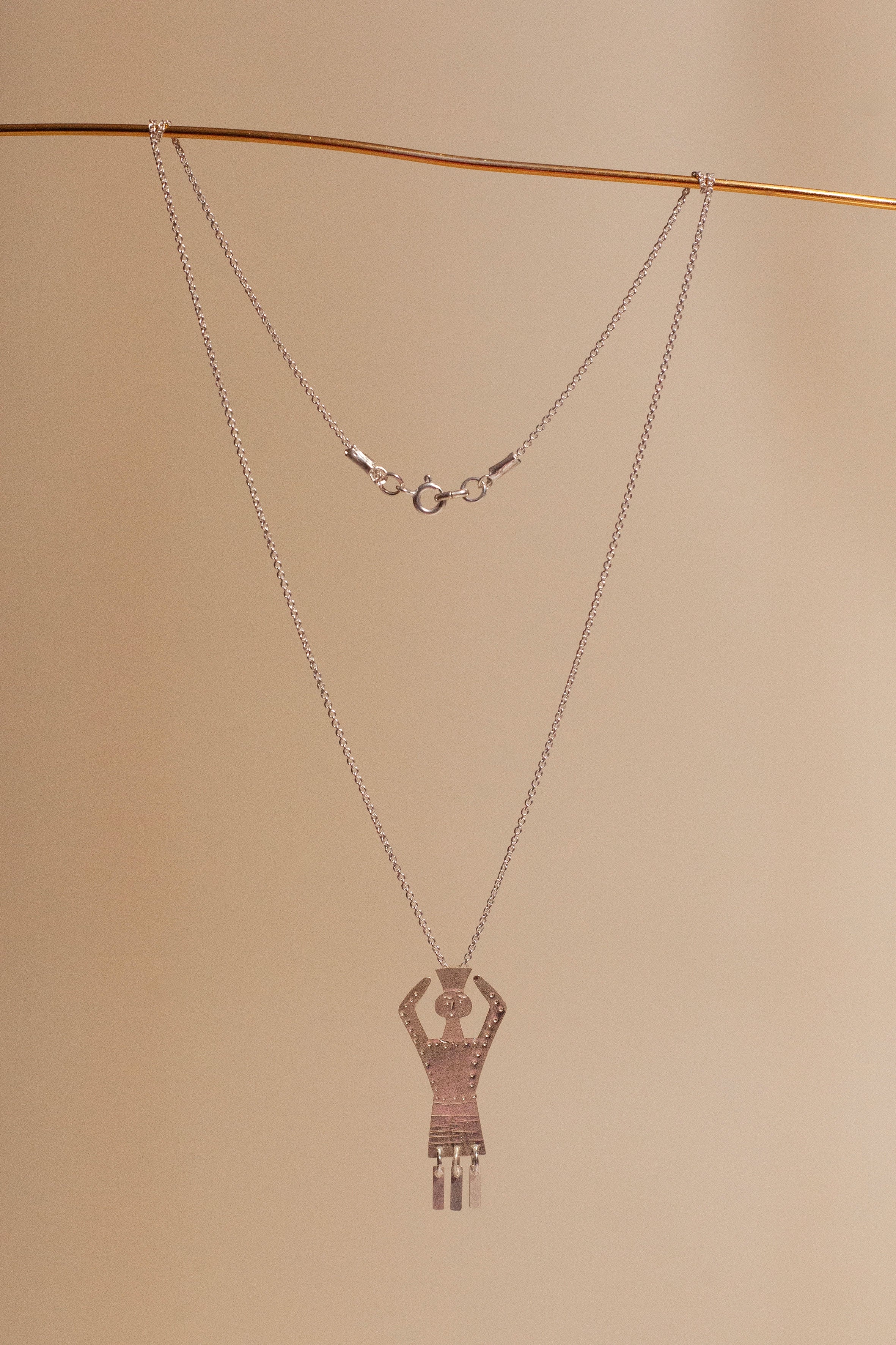 Pina silver pendant
