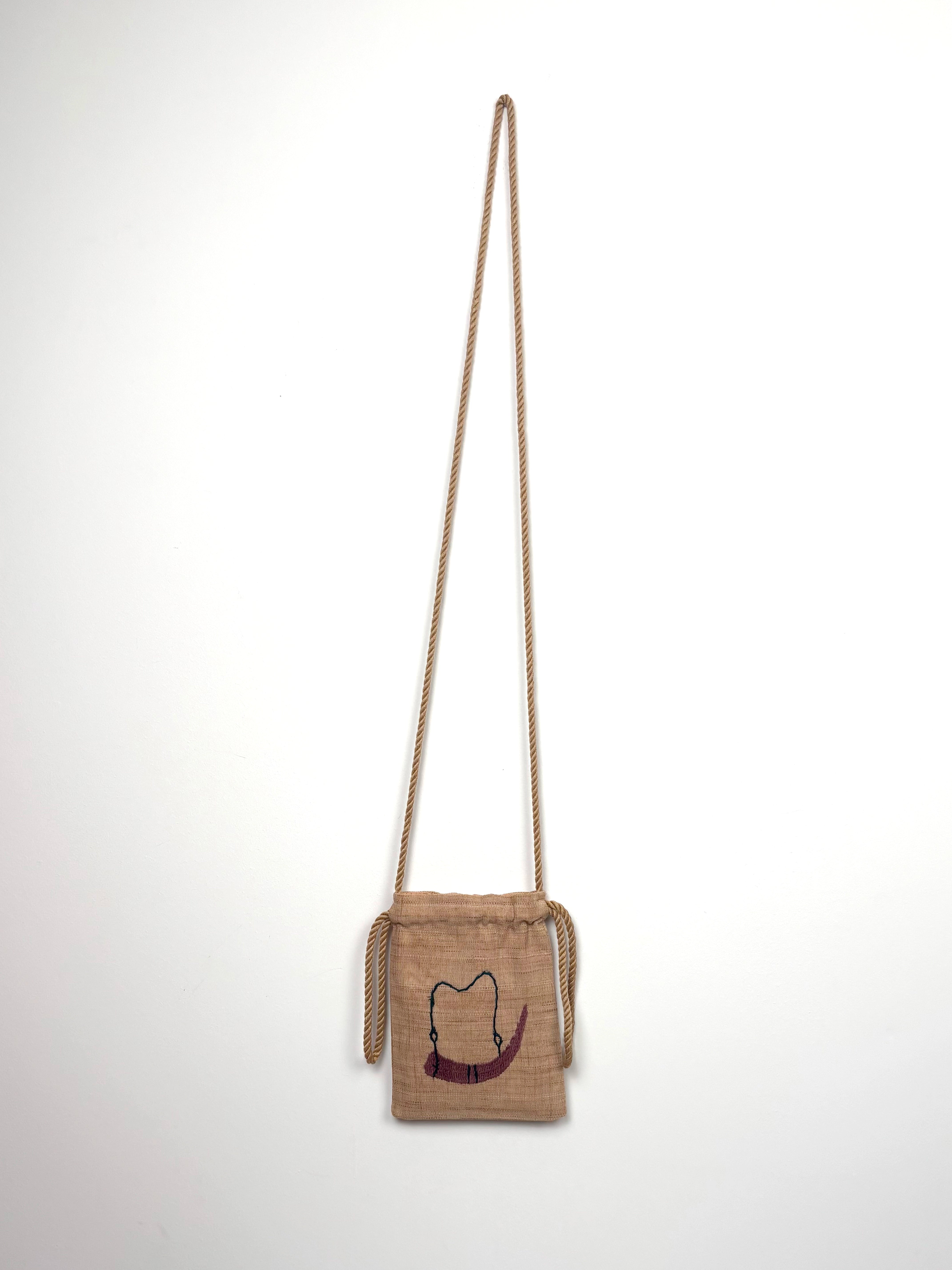 Vases scene pouch bag