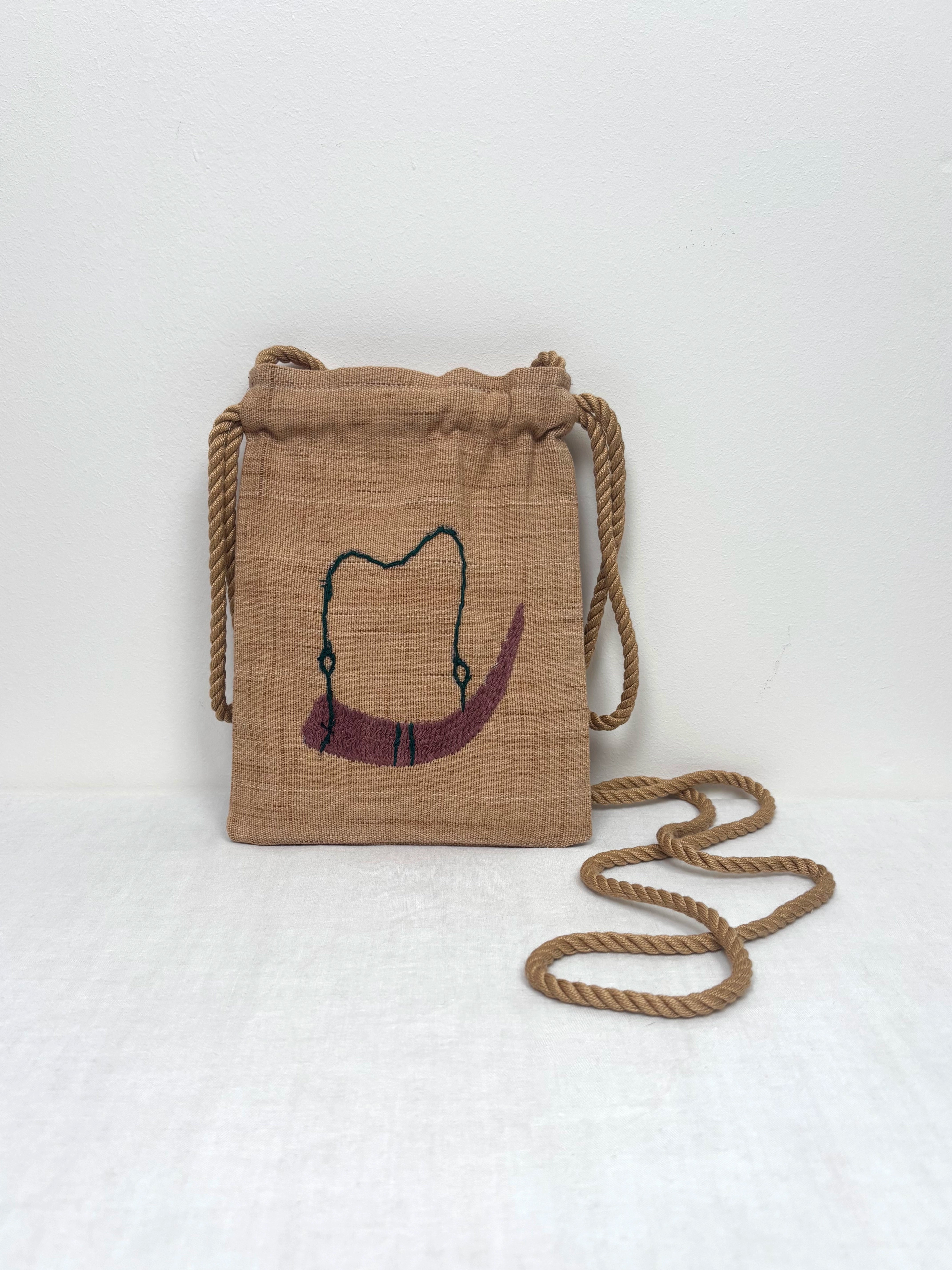 Vases scene pouch bag