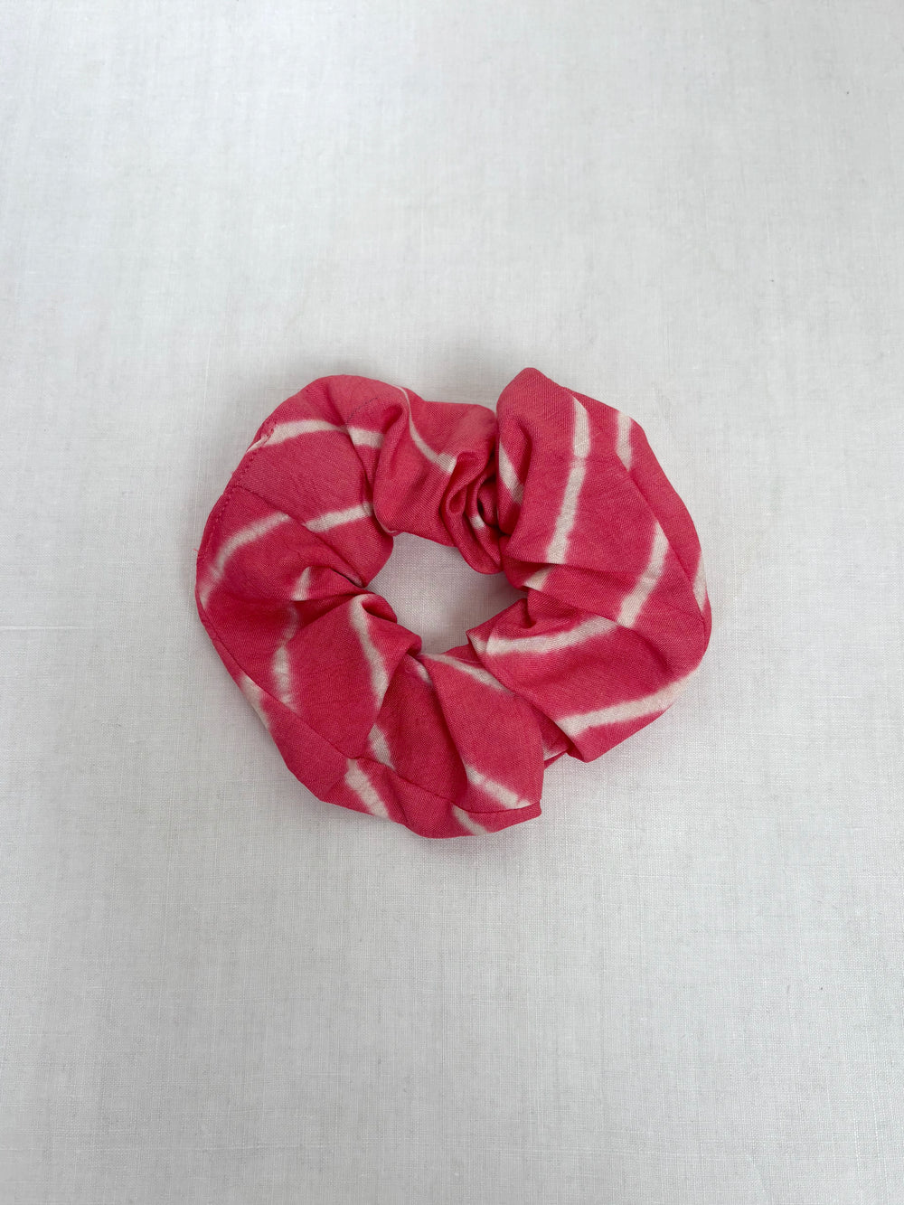 Pink tones silk scrunchie