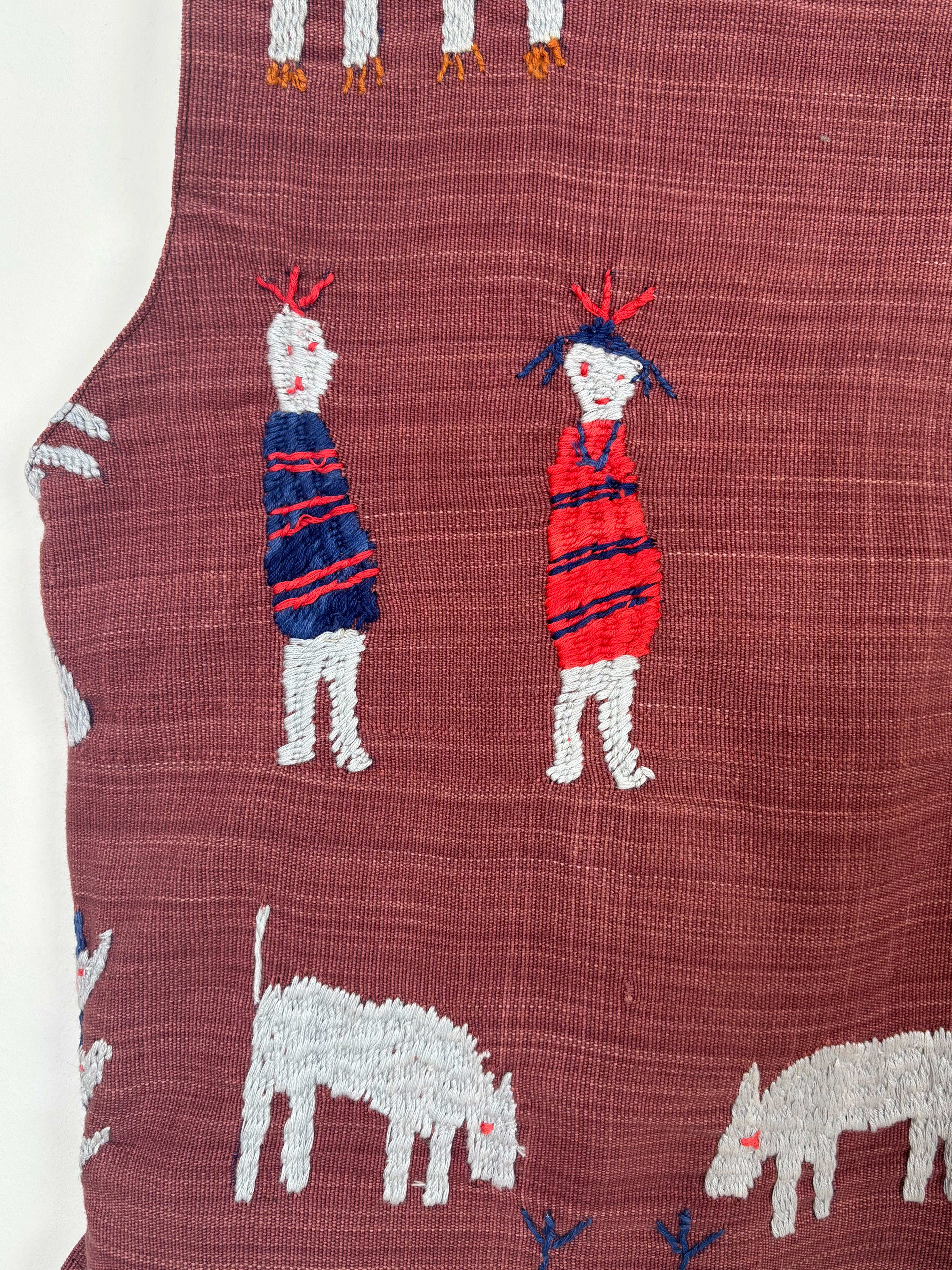 Grey animals scene vest (Large size)