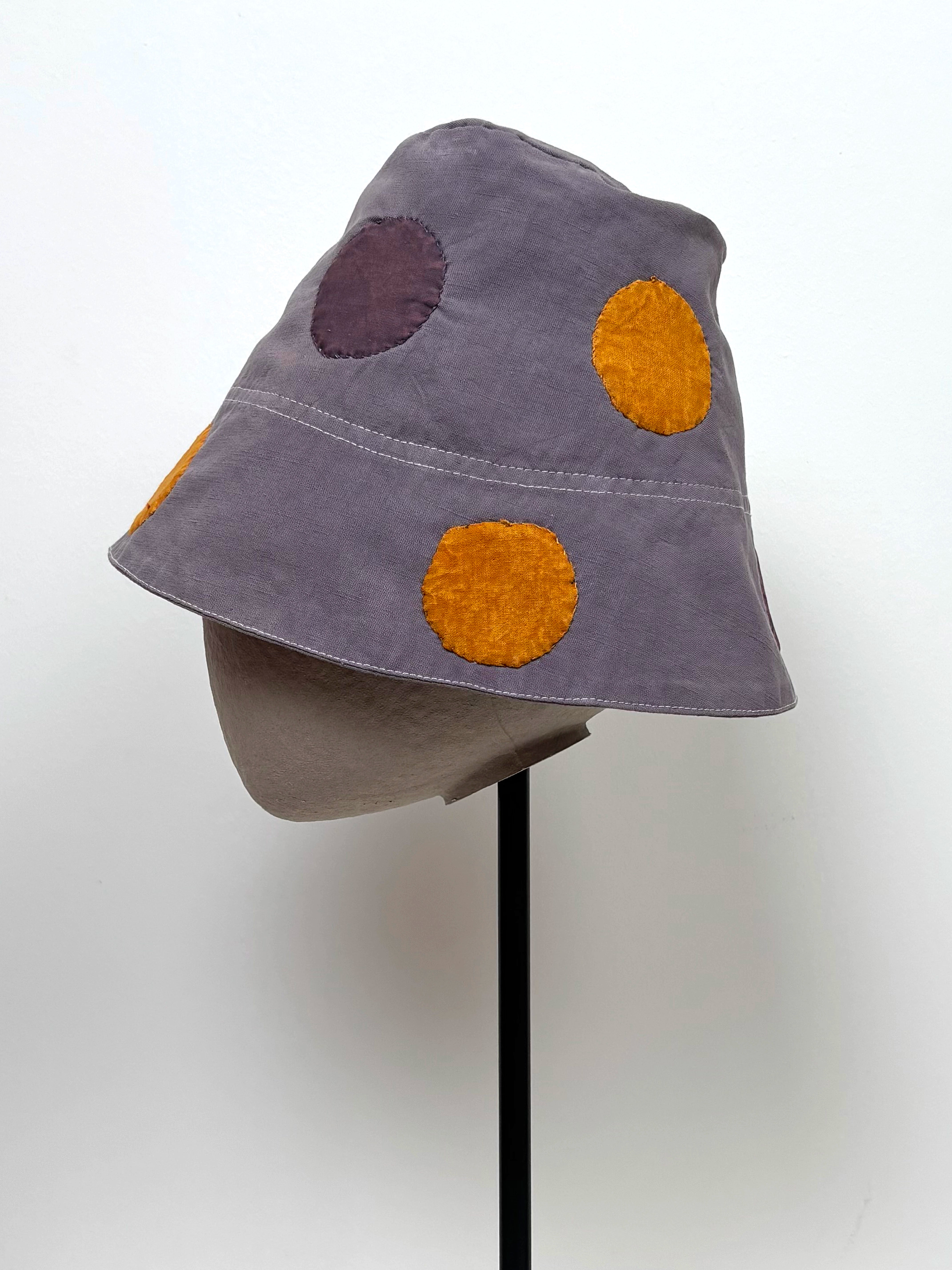 Lilac polka-dot bucket hat - Limited edition