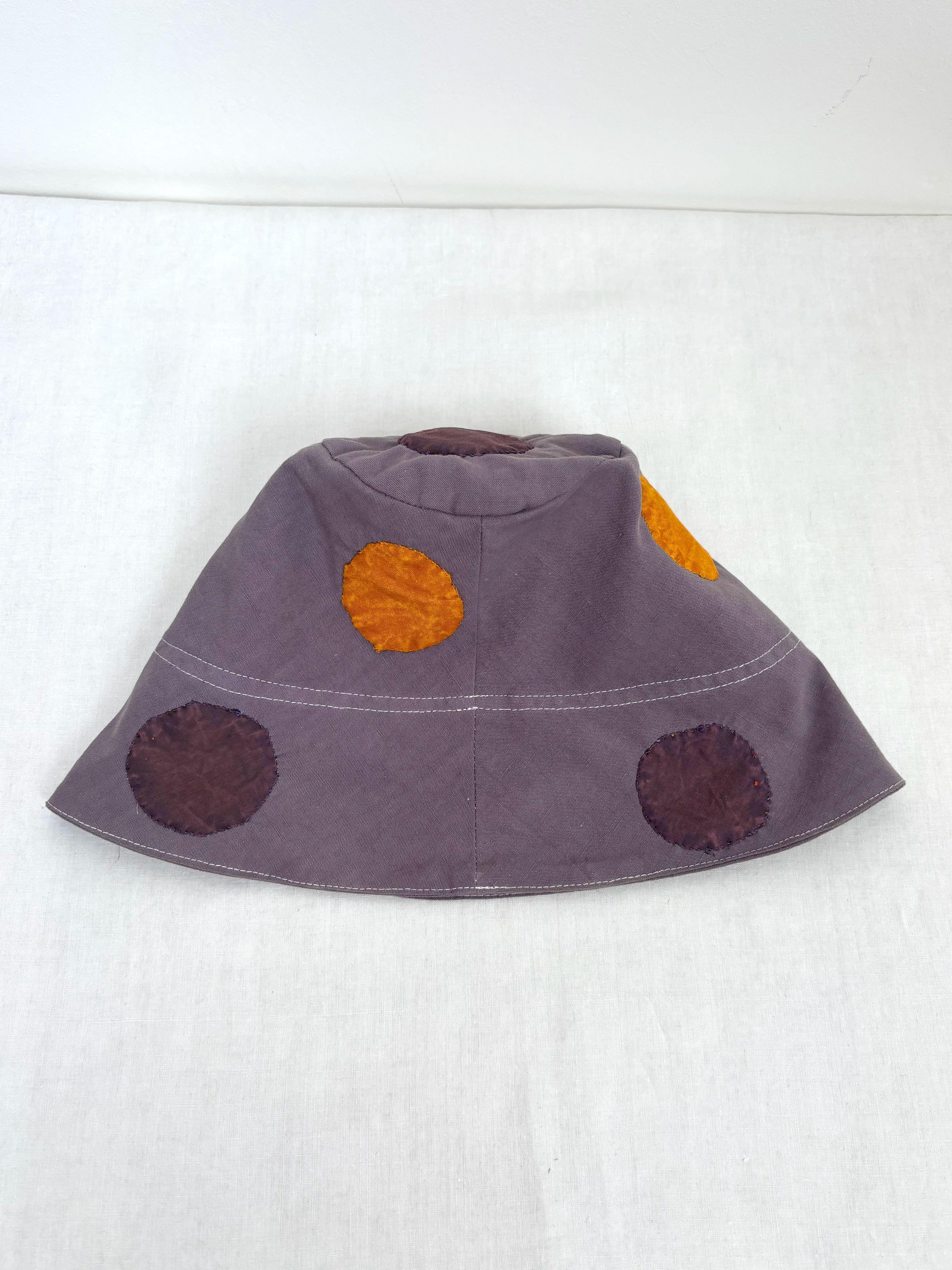Lilac polka-dot bucket hat - Limited edition