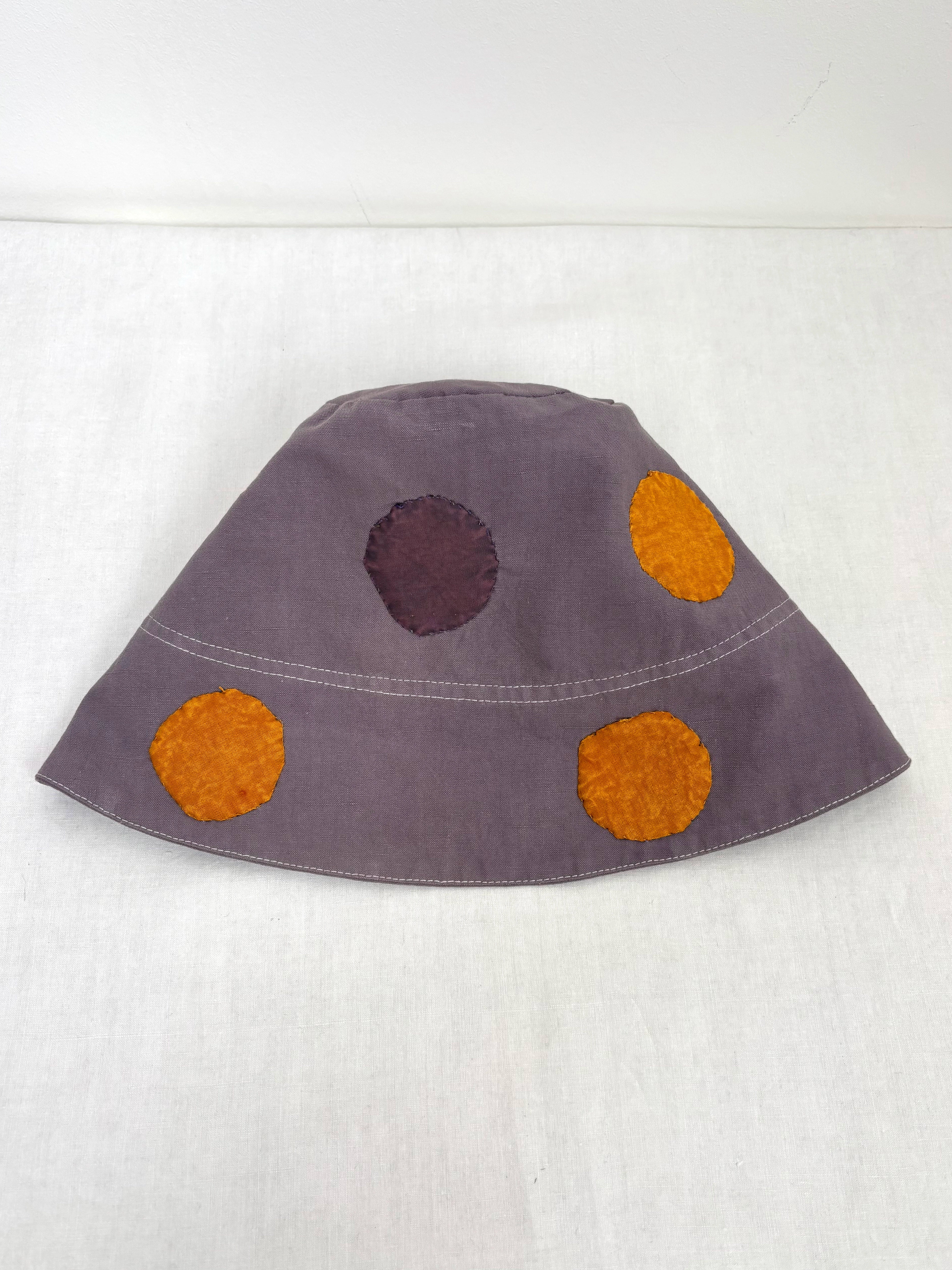 Lilac polka-dot bucket hat - Limited edition