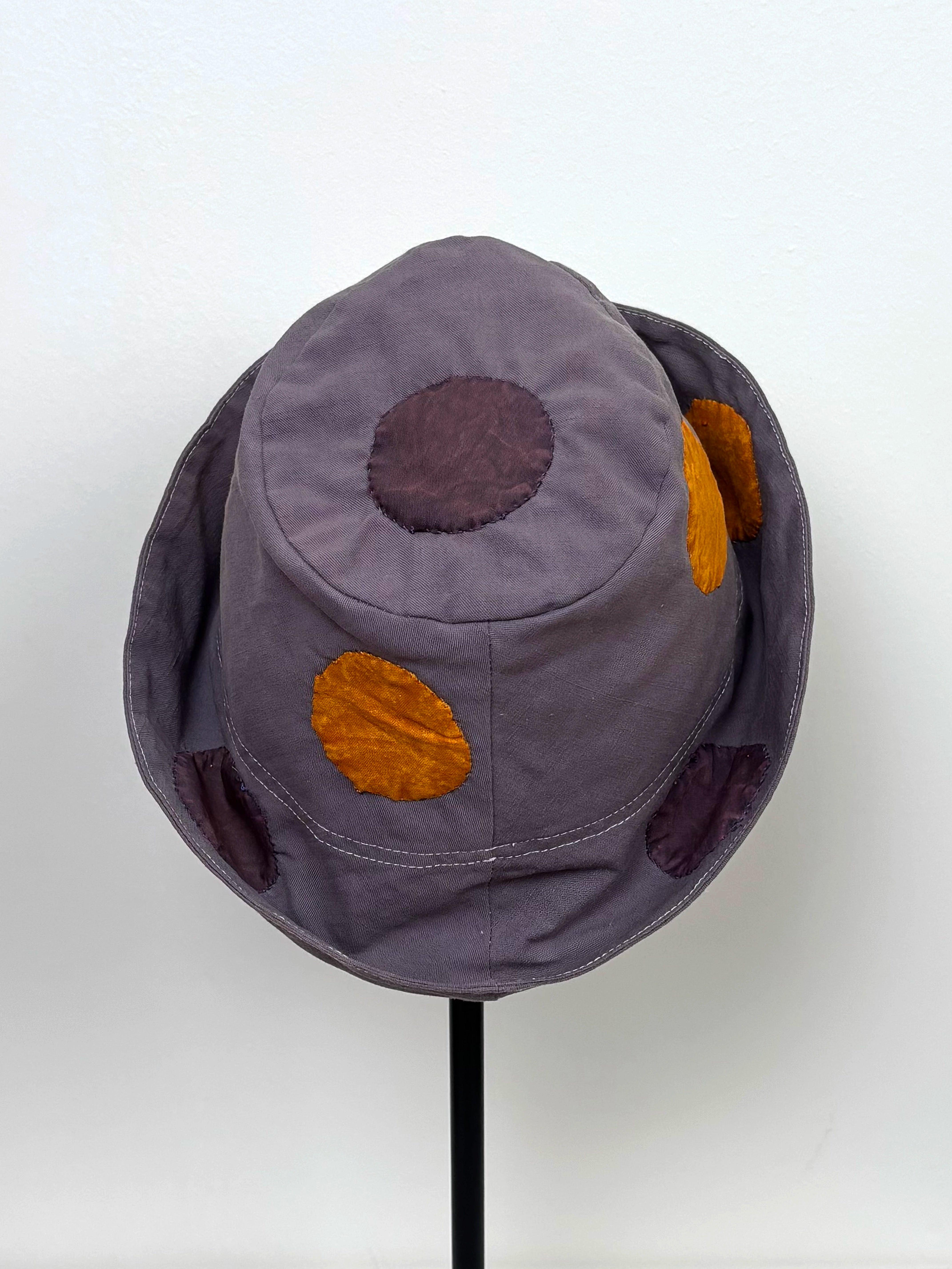 Lilac polka-dot bucket hat - Limited edition