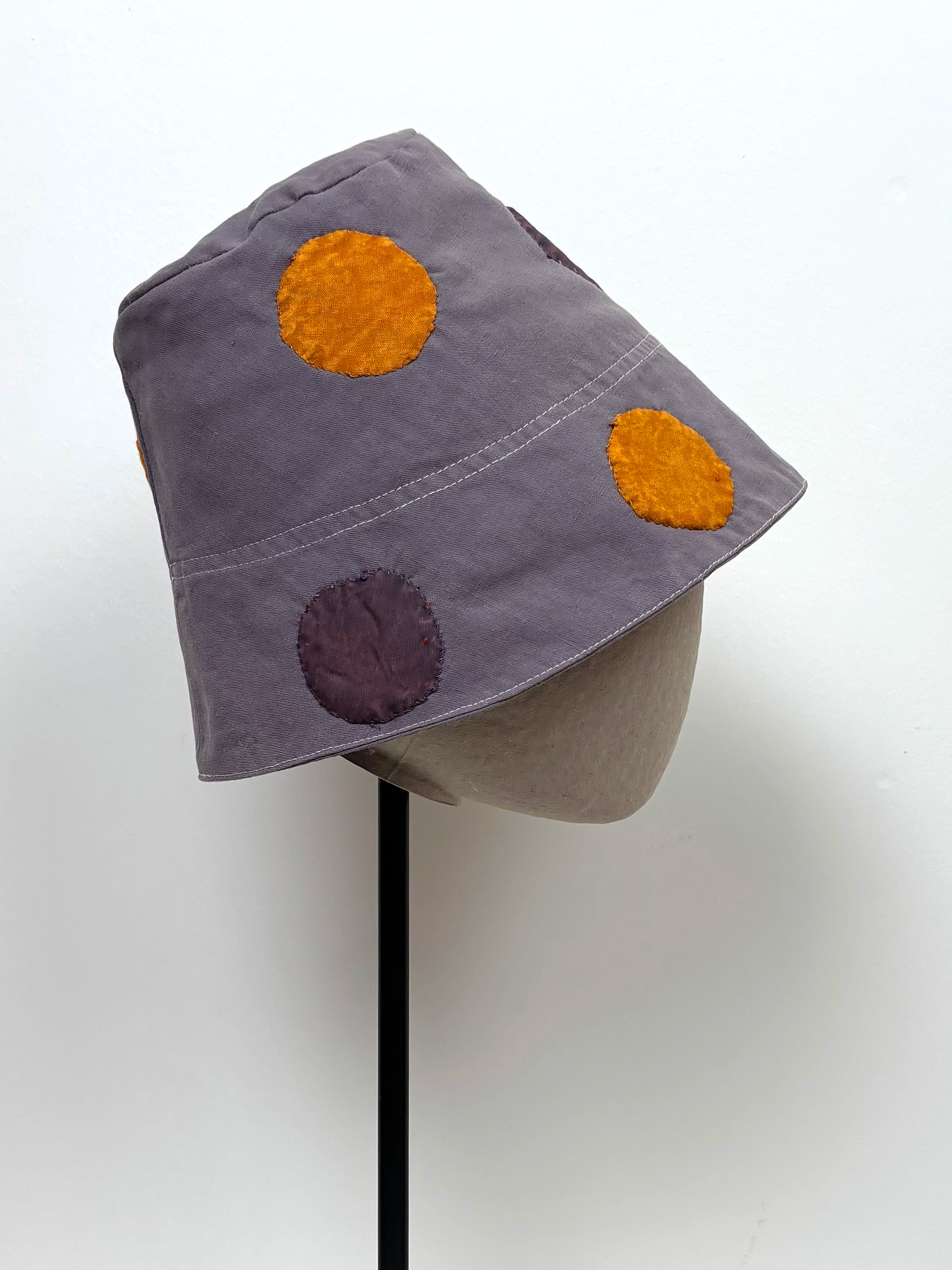 Lilac polka-dot bucket hat - Limited edition