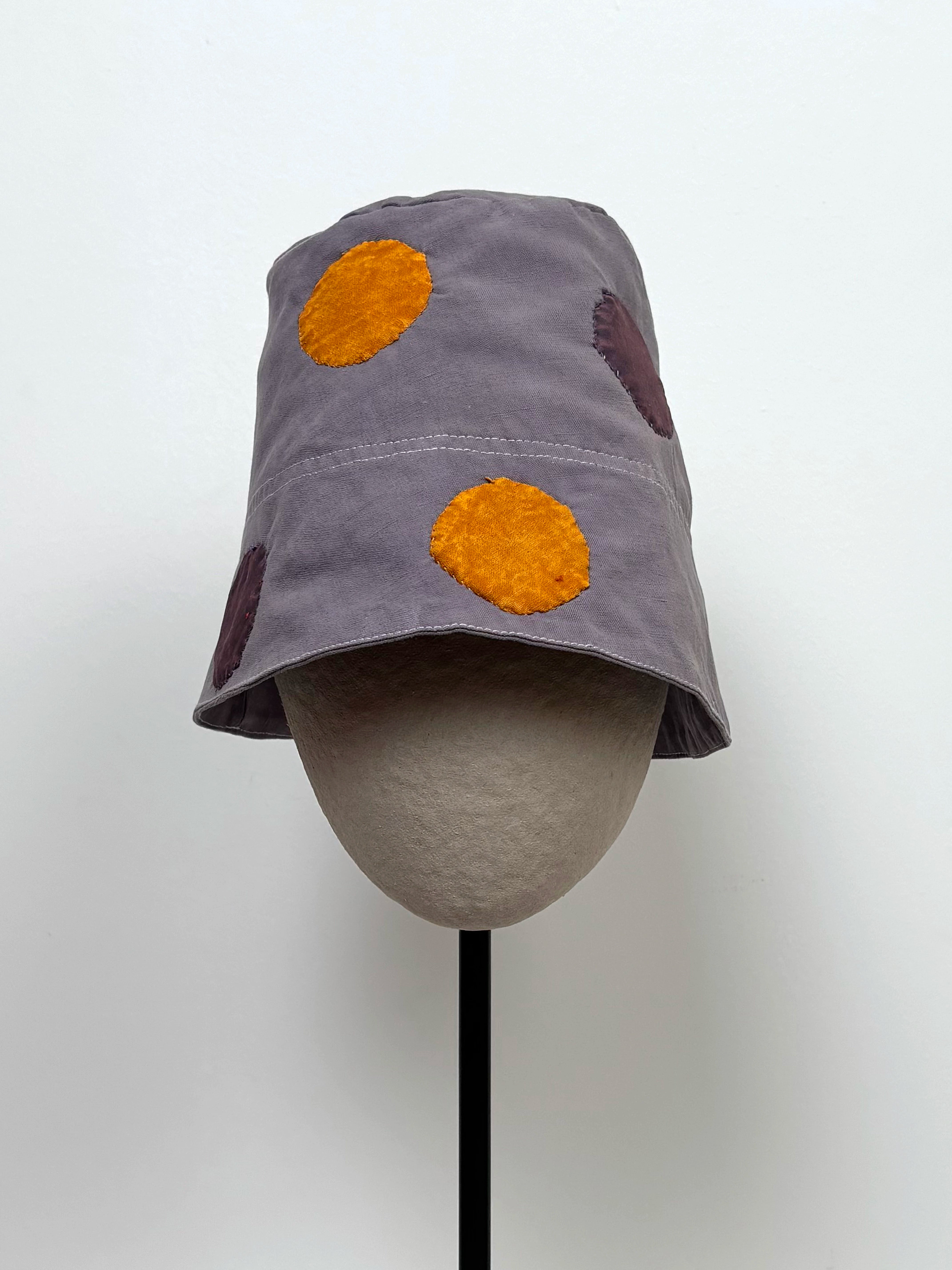Lilac polka-dot bucket hat - Limited edition